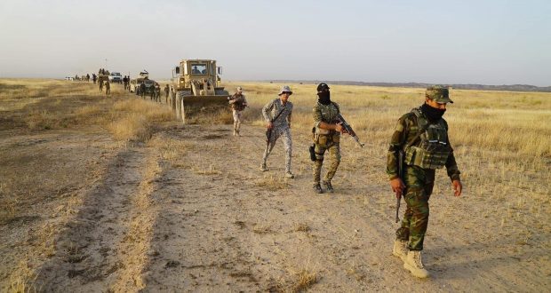 اللواء 16 بالحشد يعثر على مخبأ لداعش غرب داقوق بكركوك