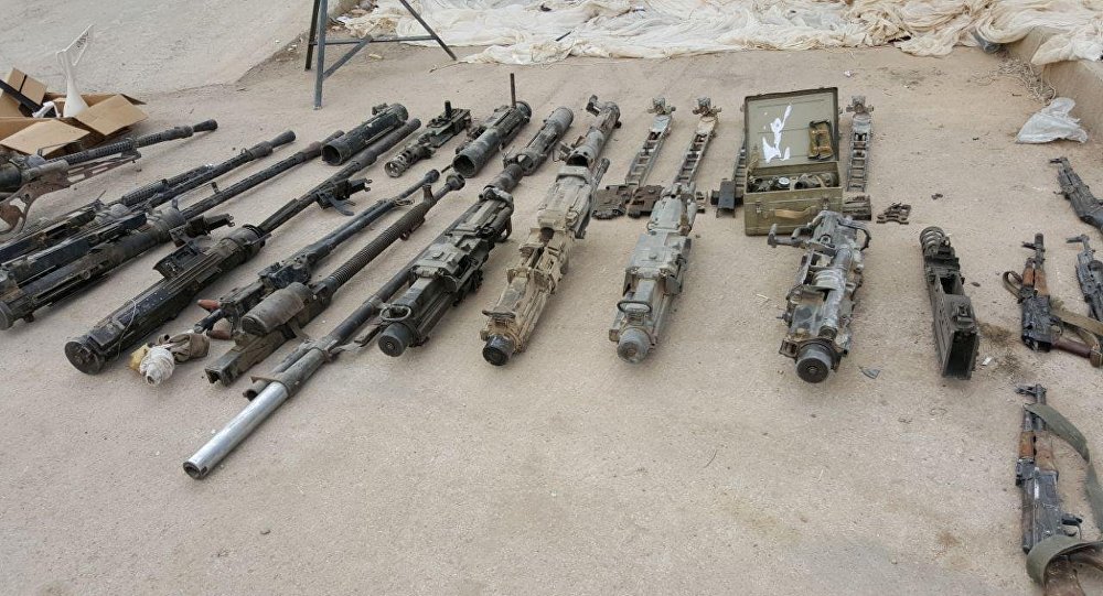 ضبط اسلحة متنوعة بعملية امنية استباقية غربي الانبار – وكالة العهد نيوز