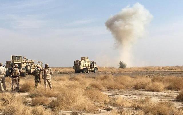 خلية الإعلام الأمني تعلن عن تدمير عجلتين للعناصر الإرهابية في شرق الدوز