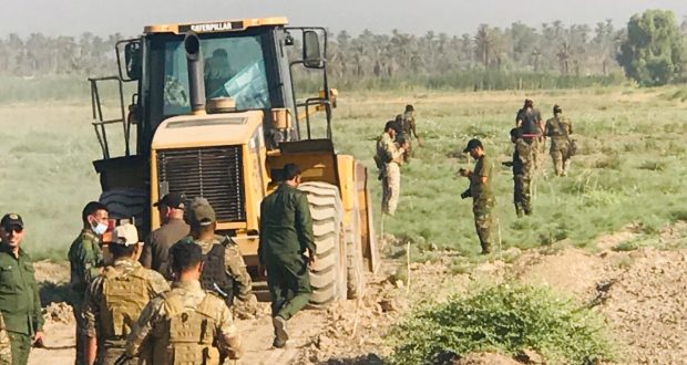 الحشد يفجر ثلاث عبوات تحت السيطرة في المقدادية