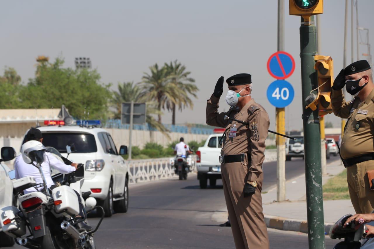 القبض على 158 شخصا بينهم متسولون ومخمورون وانتشال جثتي غريقين في بغداد