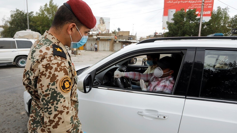 موقف مخالفات حظر التجوال في بغداد والمحافظات