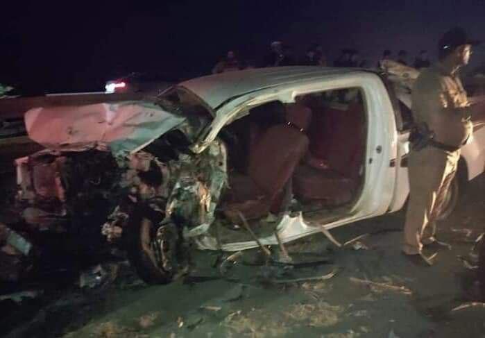 مصرع وإصابة اكثر من ٢٢ شخصا في حادث مروري مروع شمالي الناصرية – وكالة العهد نيوز