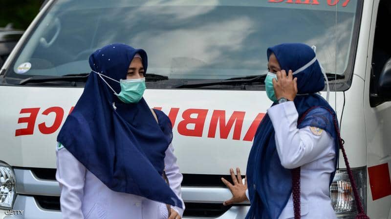 إندونيسيا تسجل ارتفاعا قياسيا غير مسبوق في إصابات كورونا