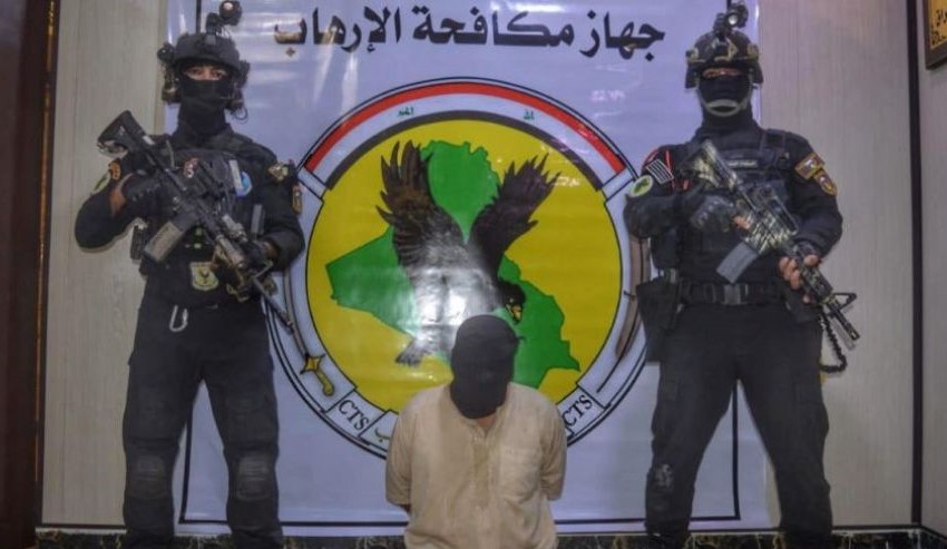‘جهاز مكافحة الارهاب‘ يقبض على أحد المجرمين الهاربين في كربلاء