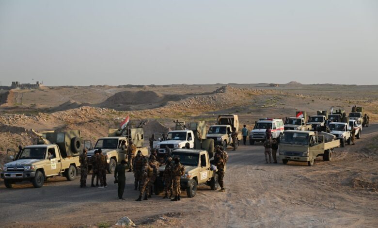 الحشد الشعبي والقوات الأمنية يطلقان عملية مشتركة لمطاردة فلول “داعش” جنوب الموصل